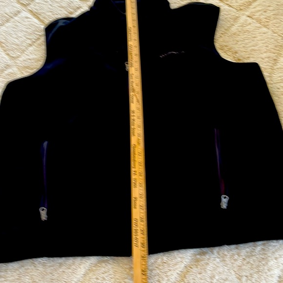 Eddie Bauer men’s fleece vest. Black. 2XL - Picture 3 of 5